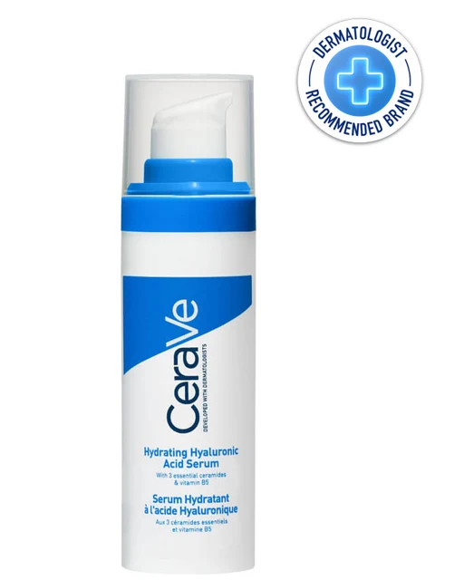 CeraVe Hydrating Hyaluronic Acid Serum — 30 ml · Cream-gel facial serum
